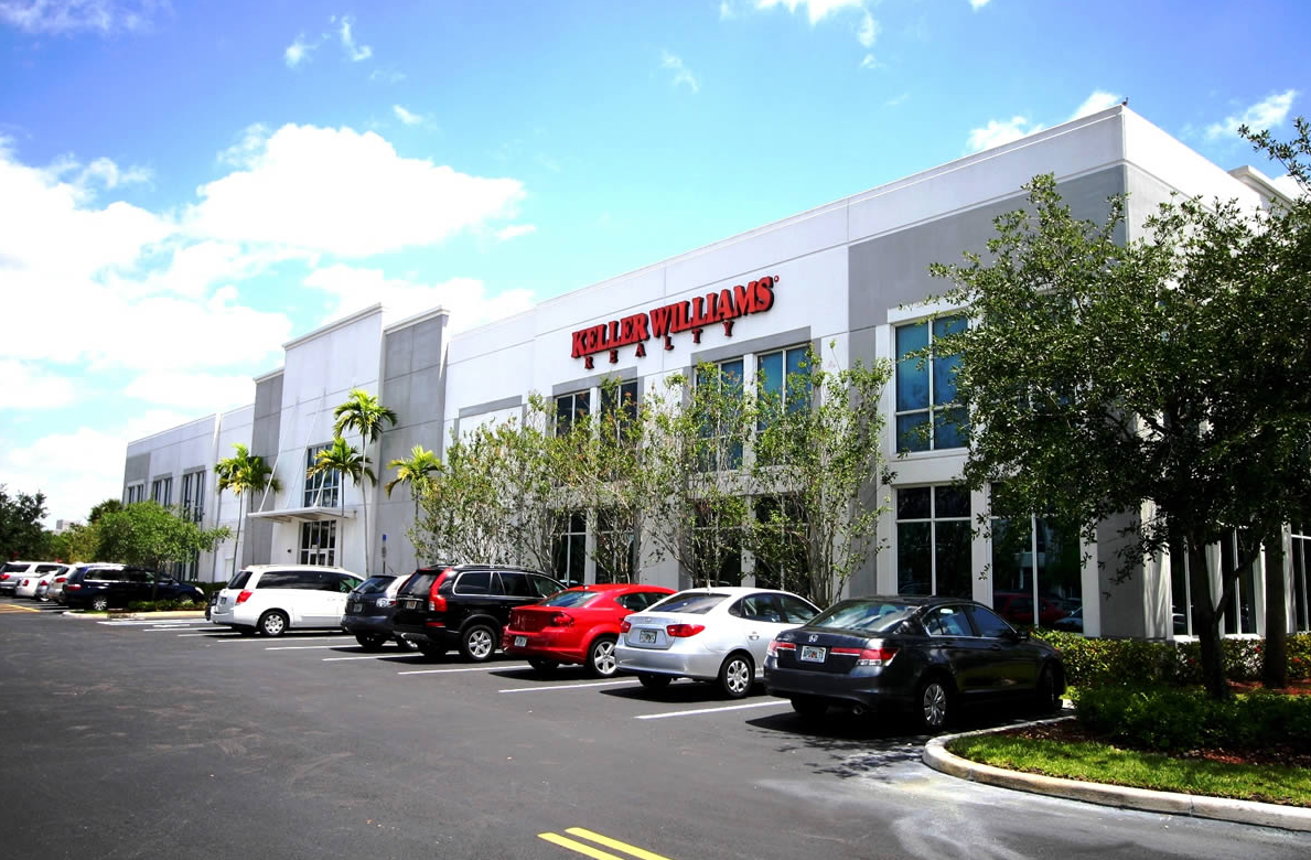 One of the two office buildings at 2000 Northwest 150th Avenue in Pembroke Pines