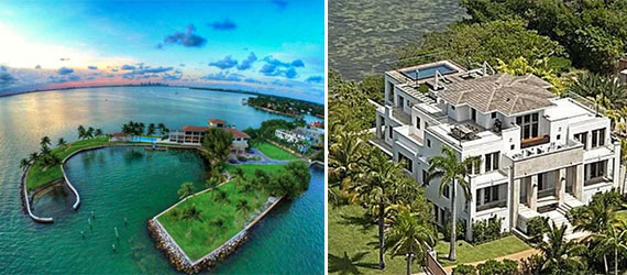 From left: Matheson estate that sold in December, and the newly built mansion that just sold