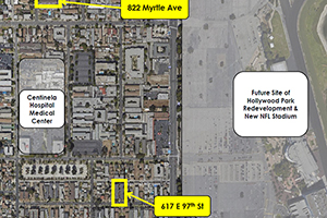 Map of Universe holdings two newest aquistions in Inglewood