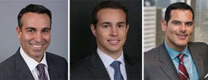 Listing agents Tal Frydman, Yoav Yuhjtman and Fernando Polanco