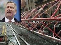 De Blasio announces new crane safety regulations in wake of fatal collapse