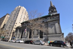 The former First Church of Christ, Scientist at 361 Central Park West
