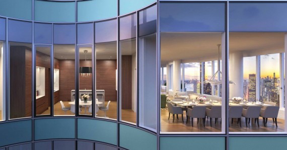 A rendering of 252 East 57th Street (credit: World Wide Group)