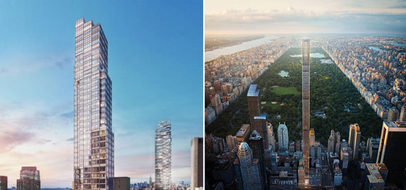El-Gamal's 45 Park Place and the JDS-developed 111 West 57th