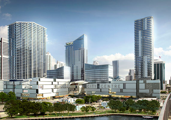 A rendering of Brickell City Centre