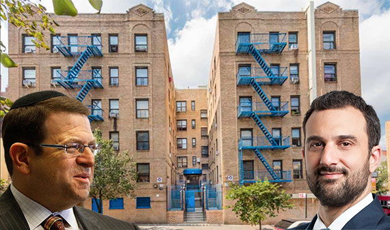 From left: Harbor Group's Jordan Slone, 769 Bryant Avenue in the Bronx and Hodges Ward Elliott's Will Silverman