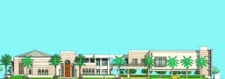 Rendering of Harry and Celia Litwak Chabad Center
