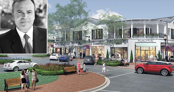 Rendering of Palisades Village in downtown Pacific Palisades (credit: Caruso Affiliated)