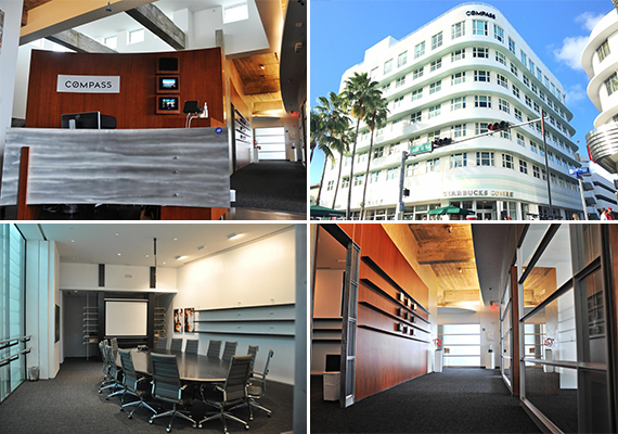 The Compass office at 605 Lincoln Road