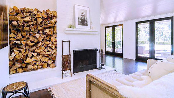 A room in Vince Vaughn's Hollywood Hills home