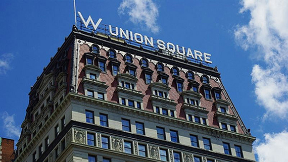 The W Hotel Union Square is one of Starwood's New York City hotels