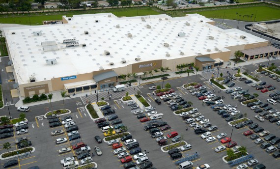 The brand new Fort Lauderdale Walmart Supercenter