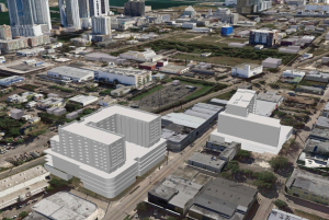 Wynwood Square aerial from the proposed plans