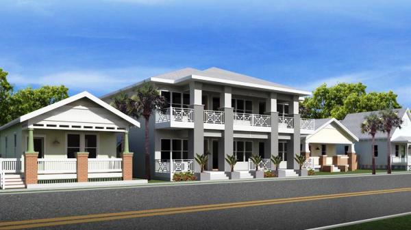 Rendering of Ybor City home building project led by Michael Mincberg of Sight Real Estate