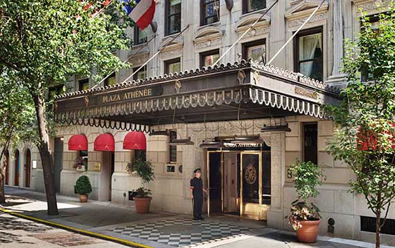 Hotel Plaza Athénée at 37 East 64th Street