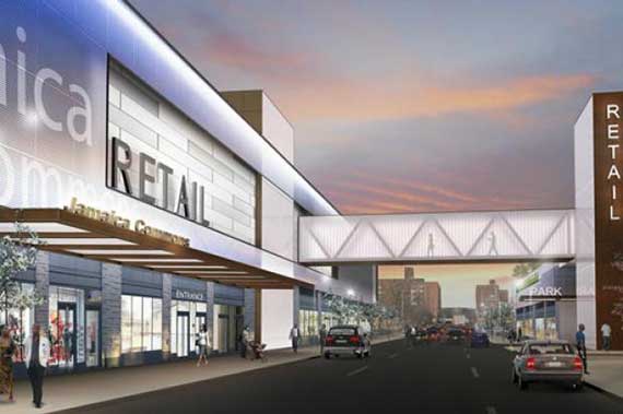 A rendering of the proposed store in Jamaica (Credit: George Arzt Communications)