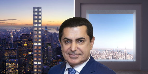 Nassir Abdulaziz Al-Nasser and renderings of 432 Park Avenue