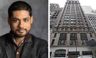 From left: ContextMedia:Health CEO Rishi Shah and 114 West 41st Street
