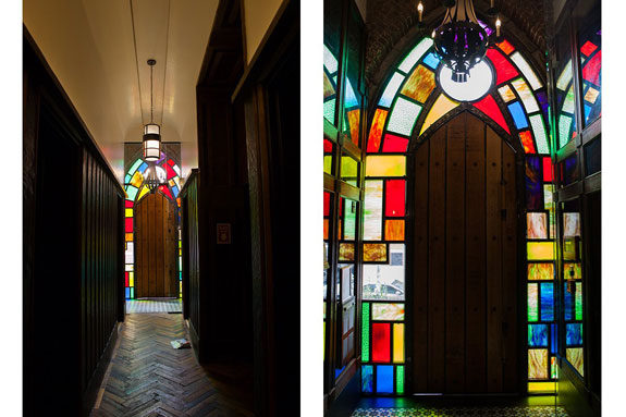 through-the-stained-glass-entrance