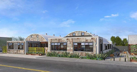 Rendering of the project planned for 1811-11821 Teale Street in Playa Vista (credit: Brentwood Capital Partners)