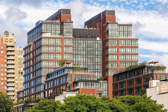A rendering of 150 Charles Street in the West Village