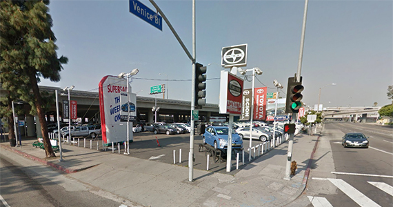 1600 South Figueroa Street (credit: Google Earth)
