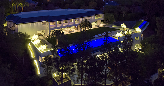 A $150 million home at 301 North Carolwood Drive in L.A. (credit: Simon Berlyn)