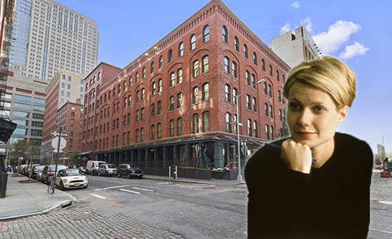 416 Washington Street where Gwyneth Paltrow and Chris Martin sold their penthouse apartment (credit: Miramax Films)