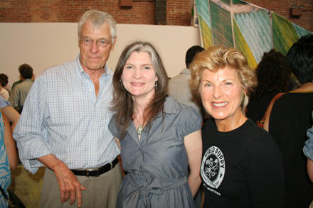 James McClennen (left), Mary Ceruti (center), and Stephania McClennen (right)