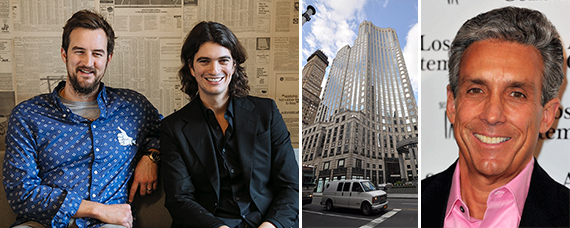 WeWork's Miguel McKelvey and Adam Neumann, 135 West 57th Street and Charles S. Cohen