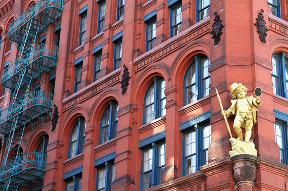 The Puck Building in Soho