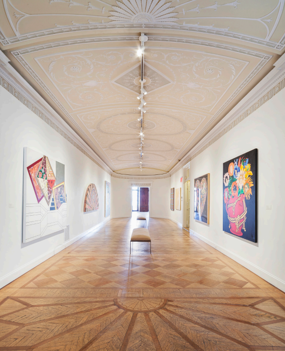 An interior shot of the gallery
