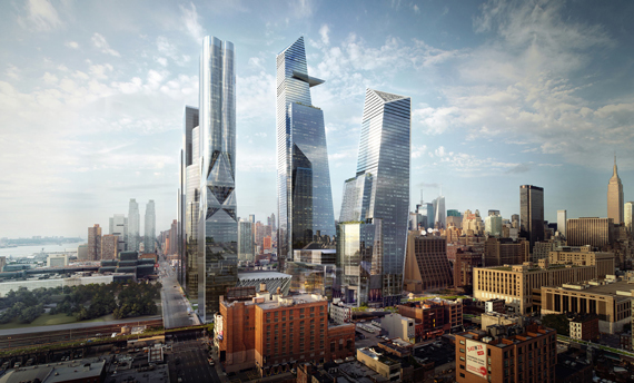 Hudson Yards is one of the New York projects partially funded by EB-5 investors