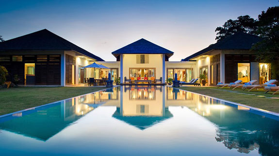 A luxury home in Indonesia