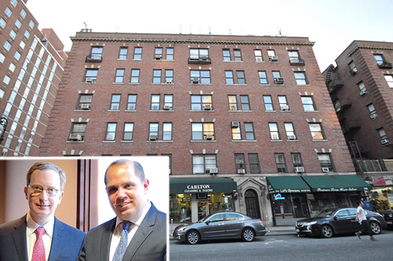 1104 Lexington Avenue on the Upper East Side (inset, from left: William and Rick Friedland)