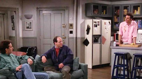 Jerry Seinfeld's apartment on "Seinfeld"
