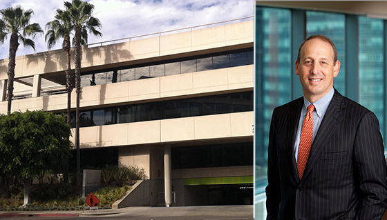 A building at the Colorado Center in Santa Monica and Boston Properties President Doug Linde