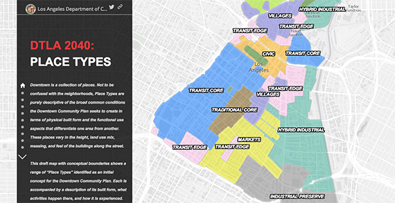 The Place Types map (credit: DTLA2040.org)
