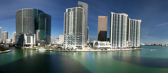 Downtown Miami from Brickell Key (Credit: Ines Hegedus-Garcia)