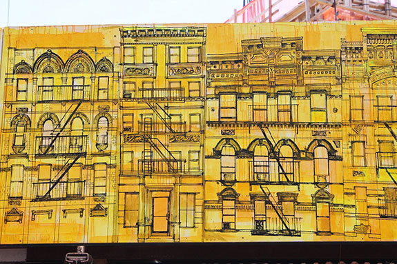 Nicholas Forker’s mural at 250 South Street