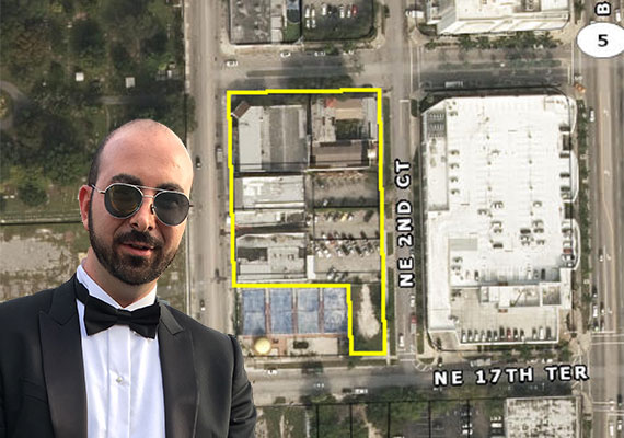 Alex Sapir and the Arts &amp; Entertainment District property in Miami