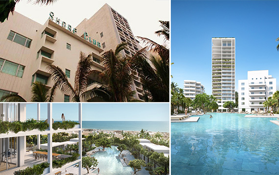 Shore Club and renderings (Credit: VisualHouse)