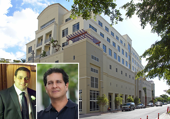 Steven Fischler and Eyal Alfie, and their office at 135 San Lorenzo Avenue in Coral Gables