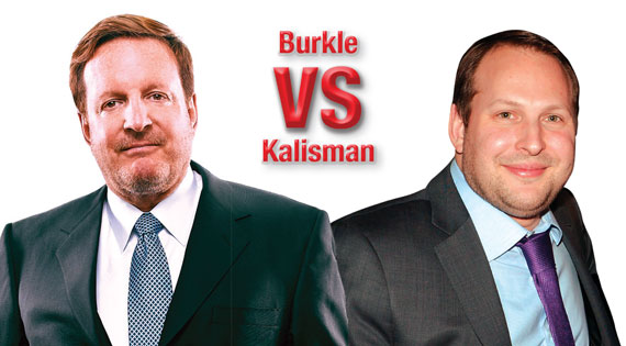 Morgans’ two largest stakeholders, billionaire Ron Burkle, left, and real estate scion Jason Kalisman, have been going head to head over the direction of the company.