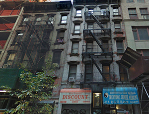 317 and 319 West 35th Street in Midtown (credit: Google)