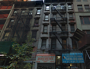317 and 319 West 35th Street in Midtown (credit: Google)