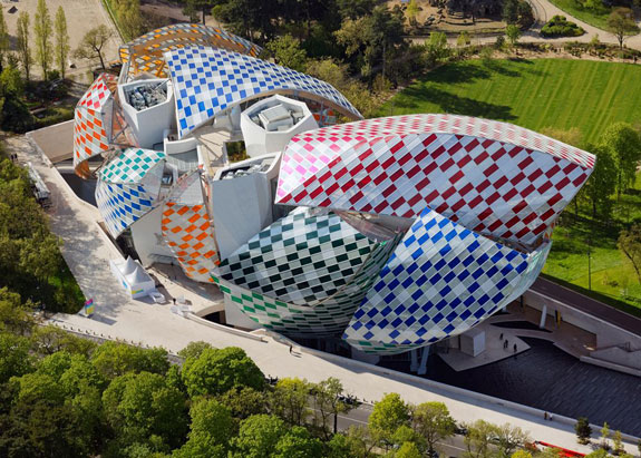 Daniel Buren Artist  Fondation Louis Vuitton Frank Gehry