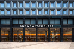 1 New York Plaza in the Financial District