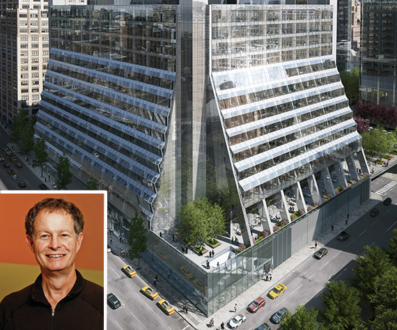 5 Manhattan West (inset: John Mackey, co-CEO of Whole Foods)