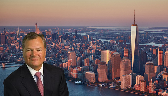 From left: Ameriprise CEO Jim Cracchiolo and One World Trade Center